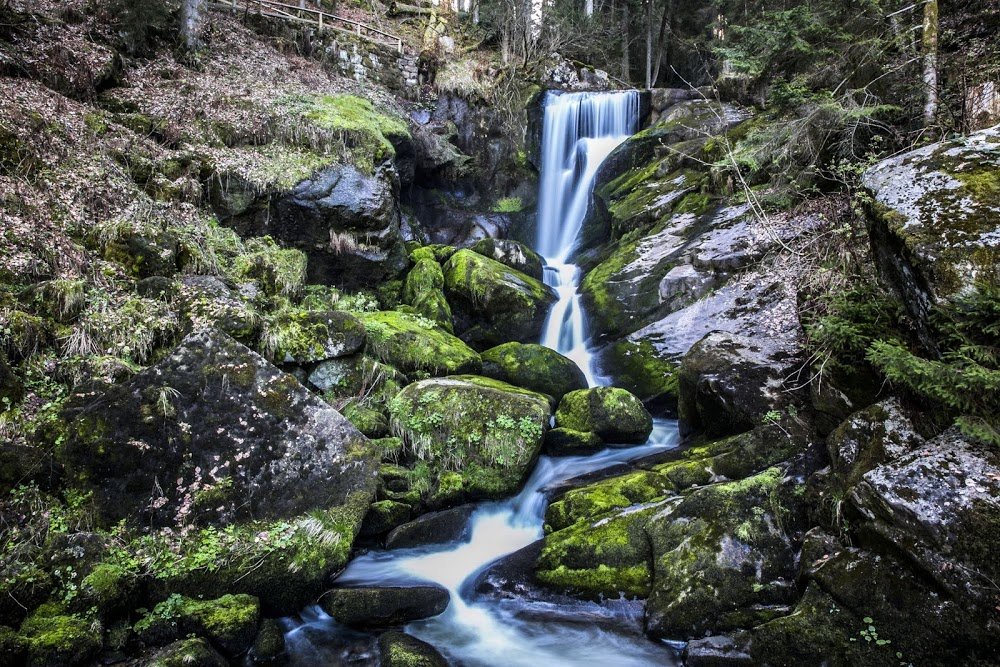 водопад фото