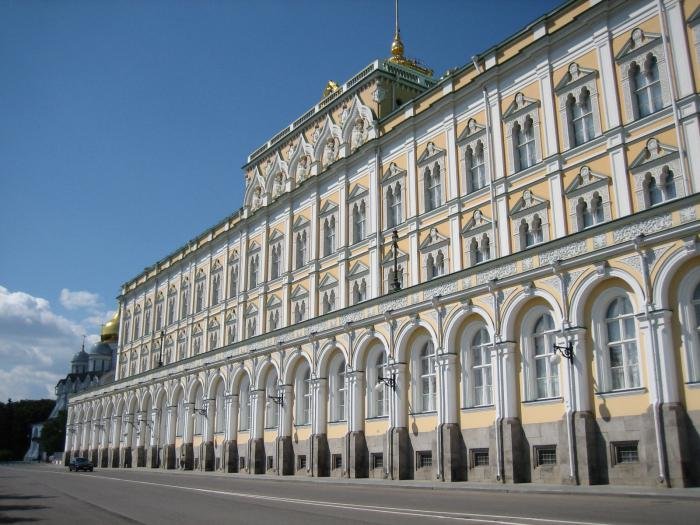 большой кремлёвский дворец московский кремль фото