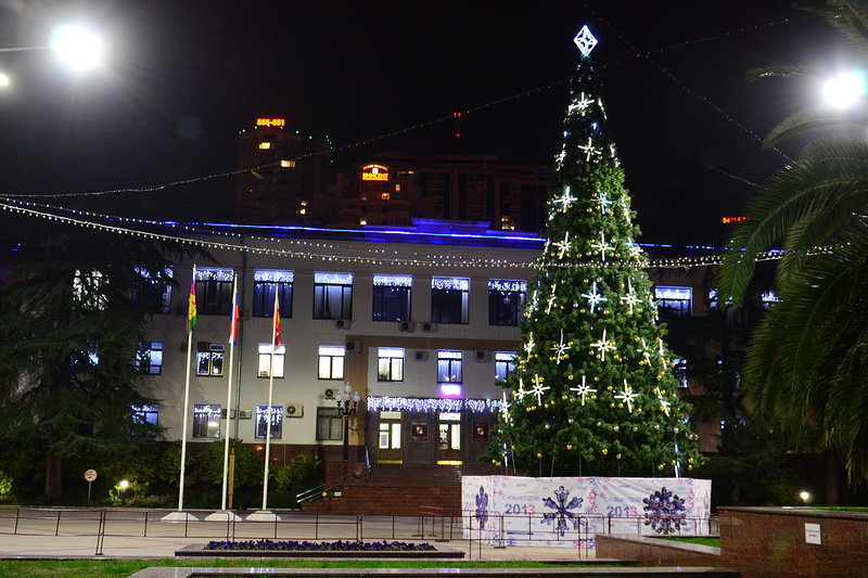 новогодние елки оренбург фото