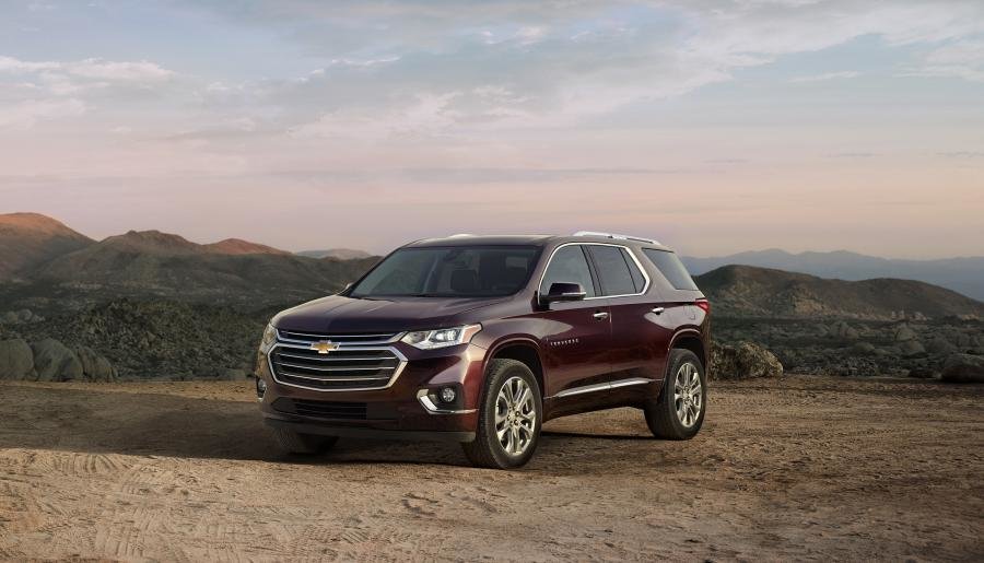 chevrolet traverse 2018 фото