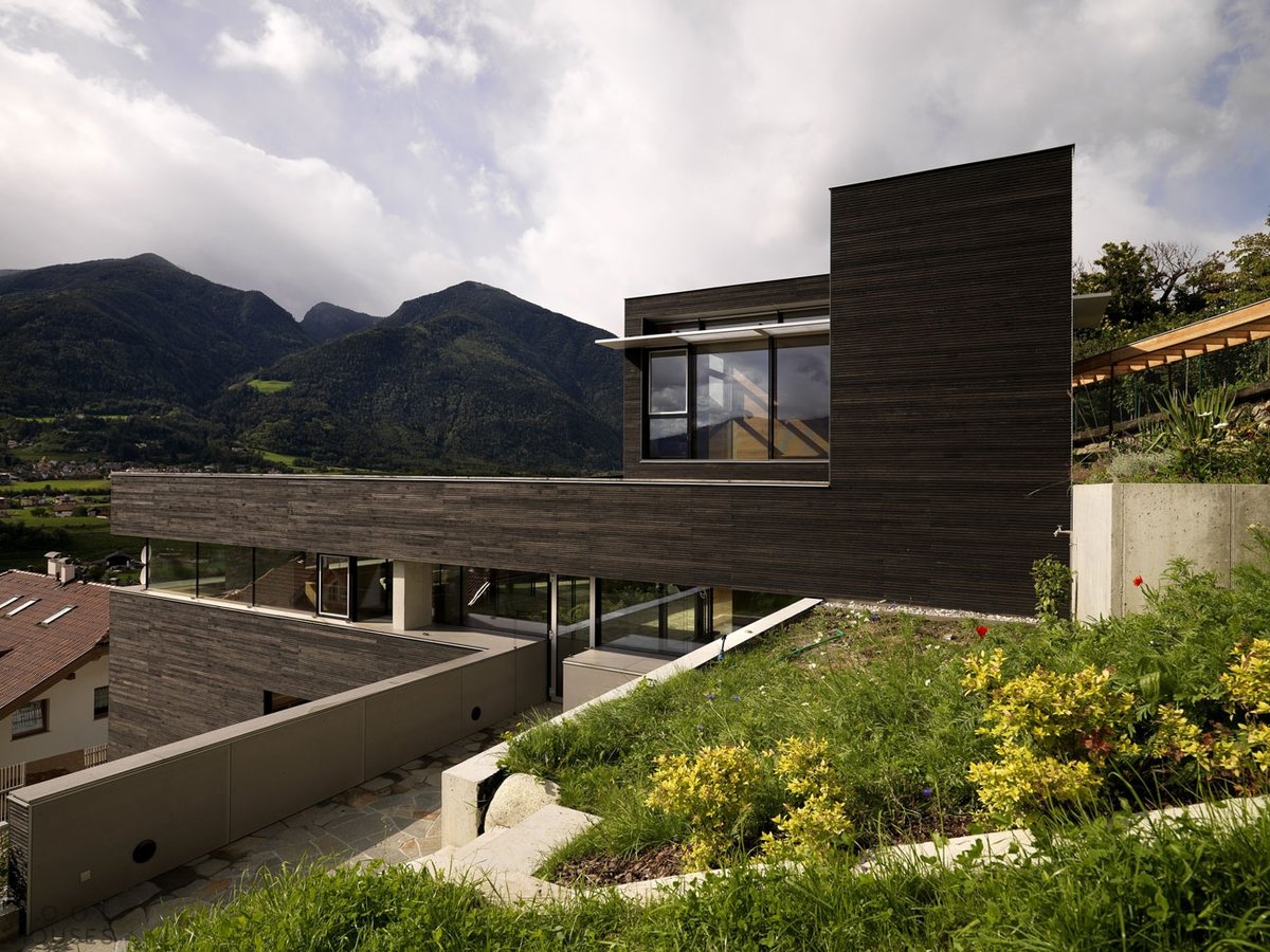 современное contemporary chalet architecture фото