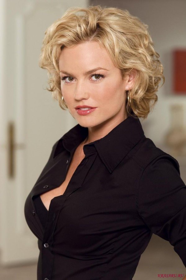 локон на короткие волосы