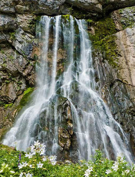 гегский водопад абхазия фото