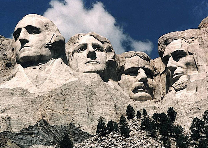 гора рашмор в сша фото
