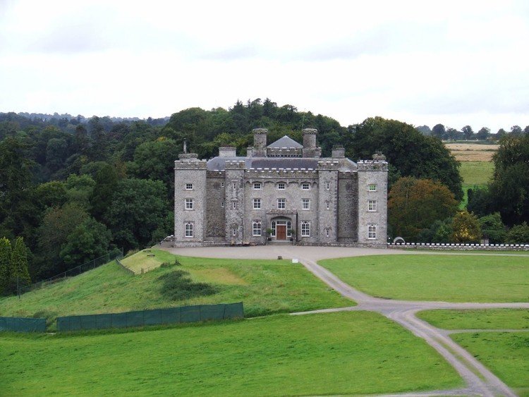 slane castle, графство мит, ирландия фото