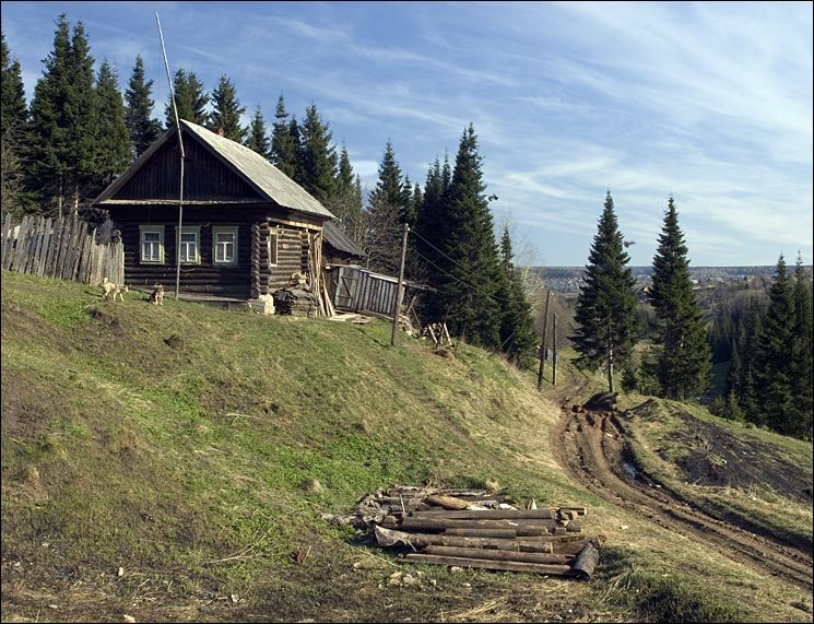 таежные деревни фото