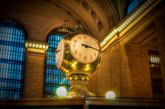 grand central terminal new york clock фото