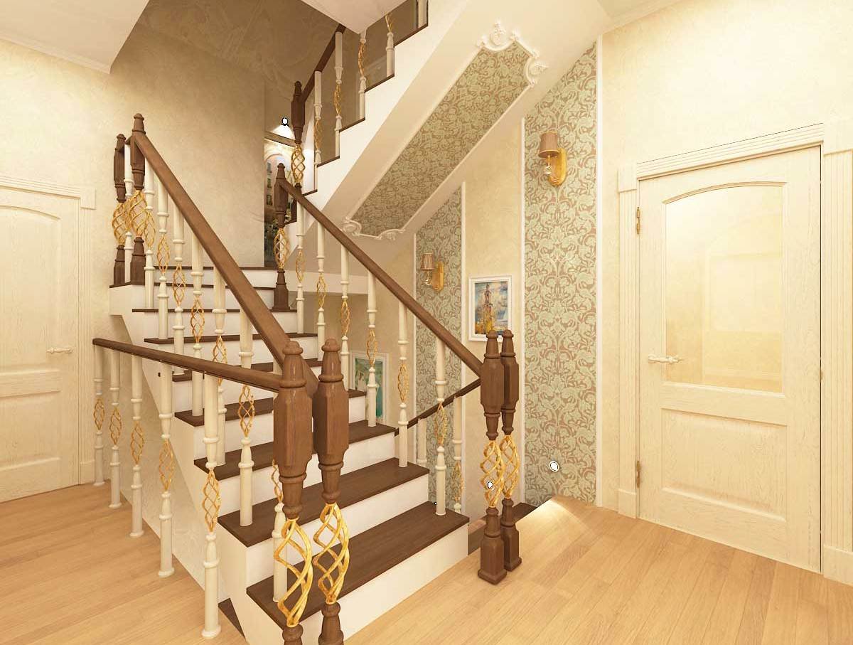 деревянные лестницы в интерьере дома фото