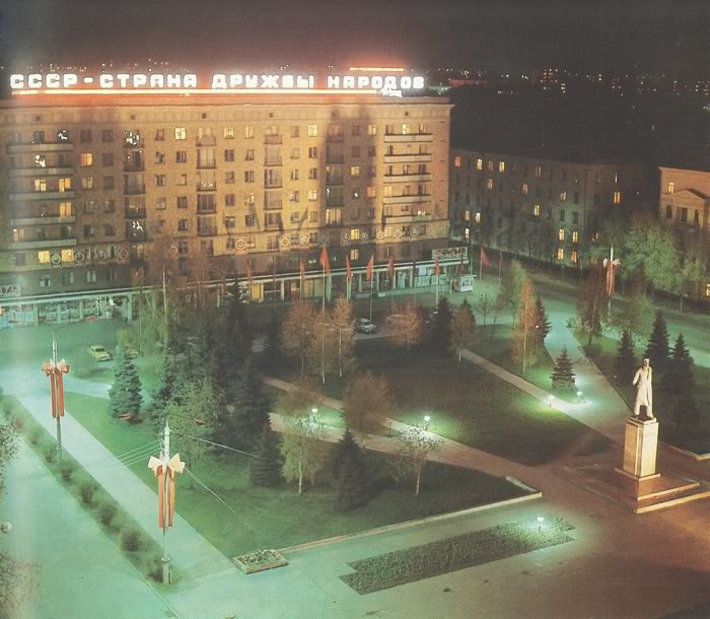 ночной нефтеюганск фото