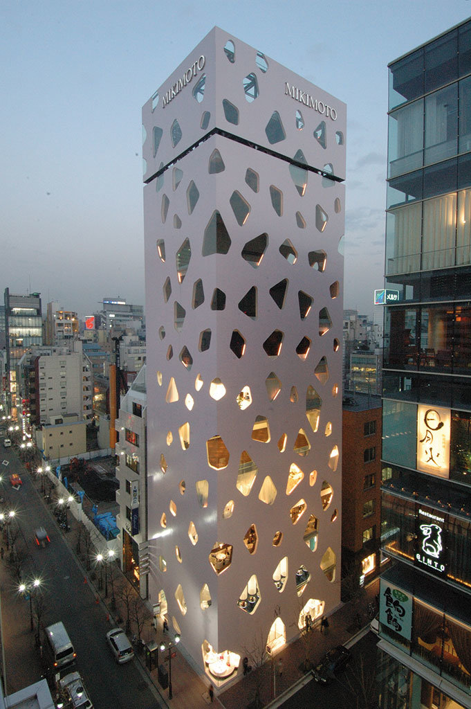 коммерческий центр mikimoto house в токио фото
