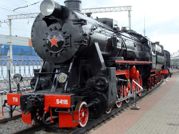 музей паровозов на рижском фото