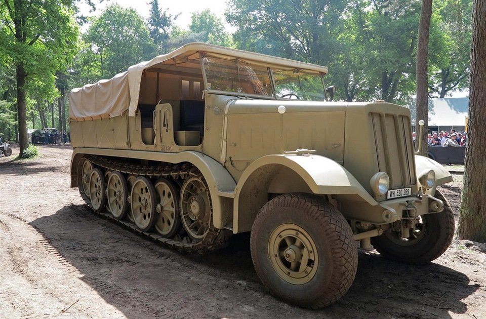 Грузовые автомобили вермахта
