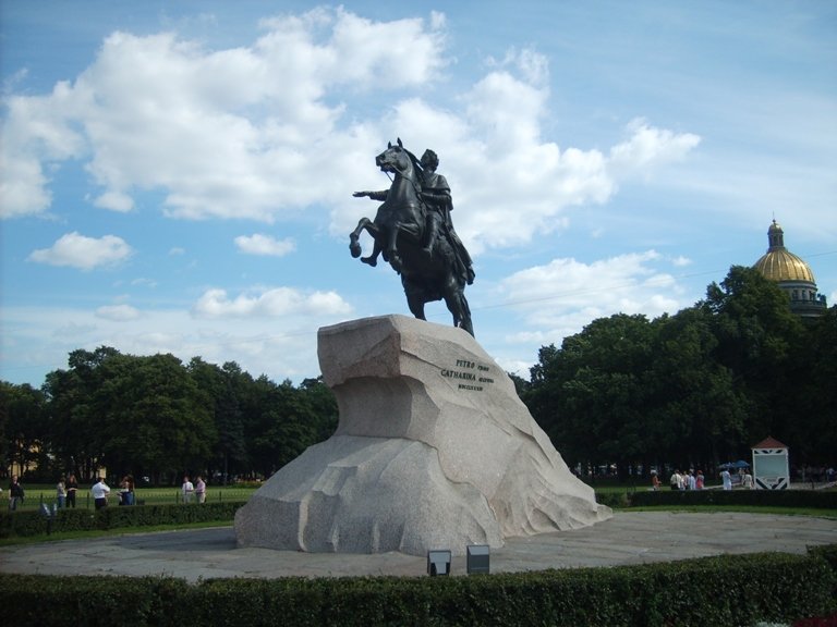 памятник медный всадник санкт петербург фото