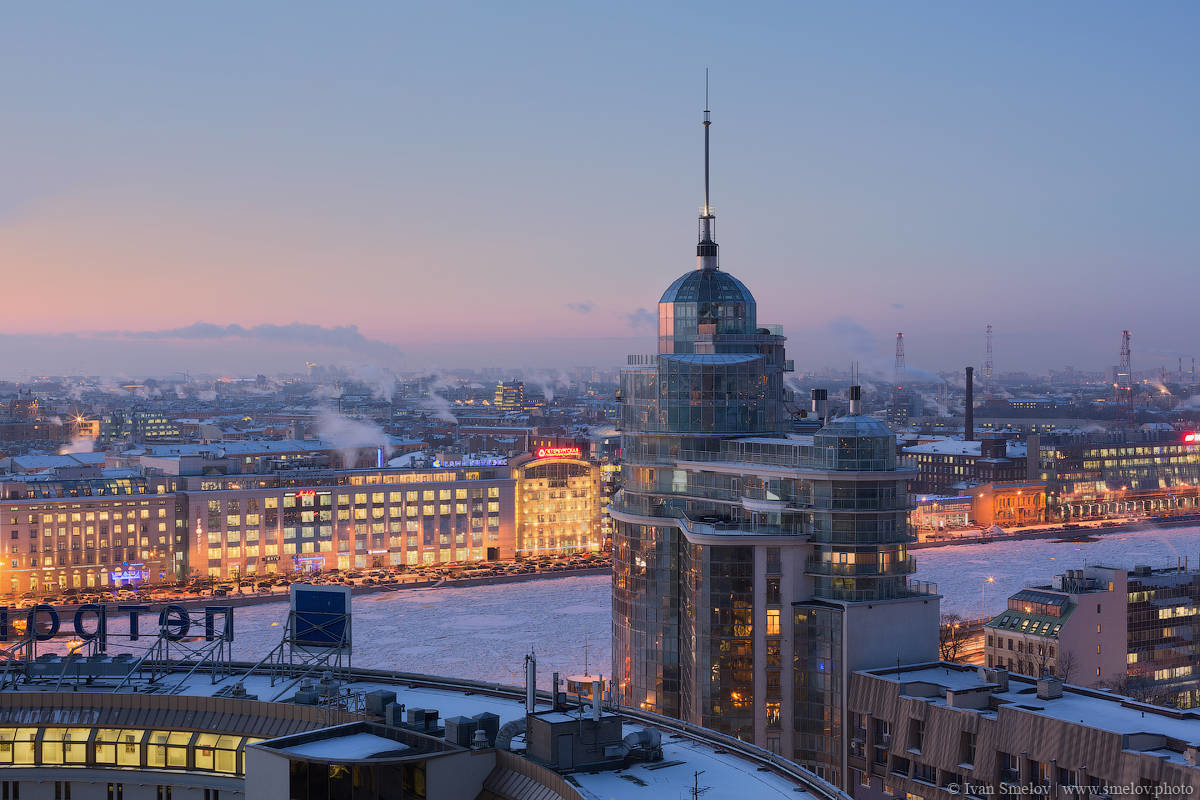 вечерний санкт петербург фото