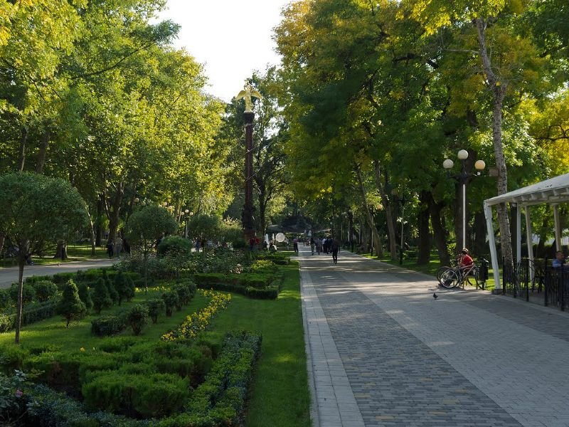 парк городской сад краснодар фото