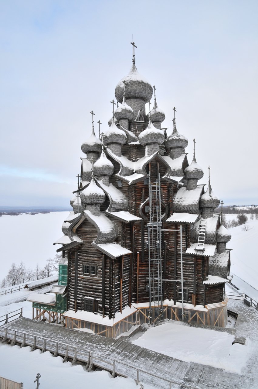 церковь преображения господня в кижах фото