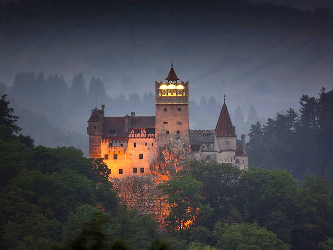 замок дракулы румыния фото