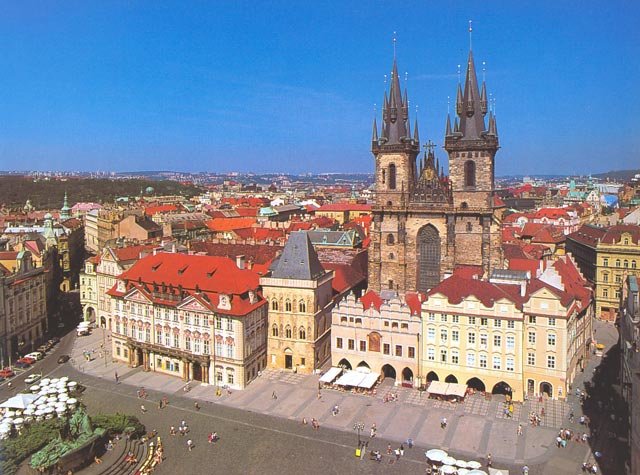 староместская площадь в праге фото