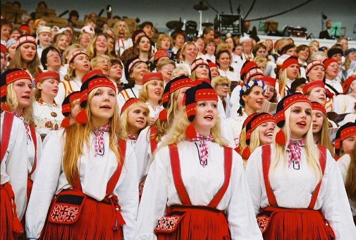 народы эстонии фото