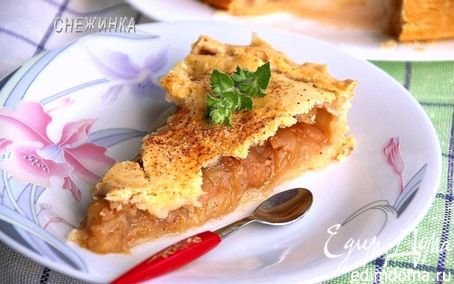 яблочный пирог фото