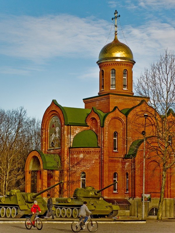 храм великомученика георгия победоносца (белгород) фото