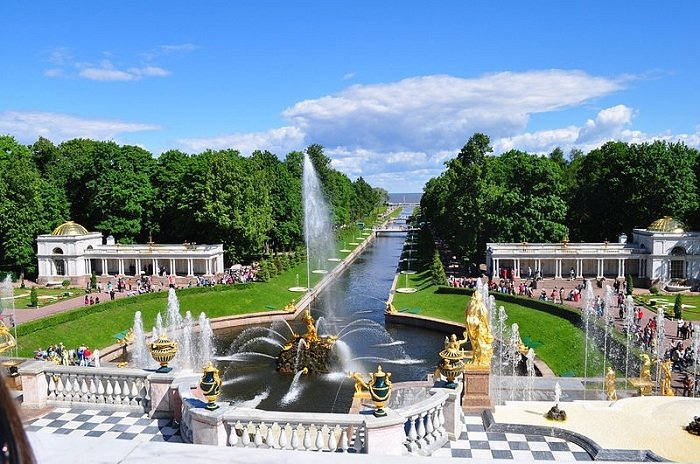 фонтан петергоф фото