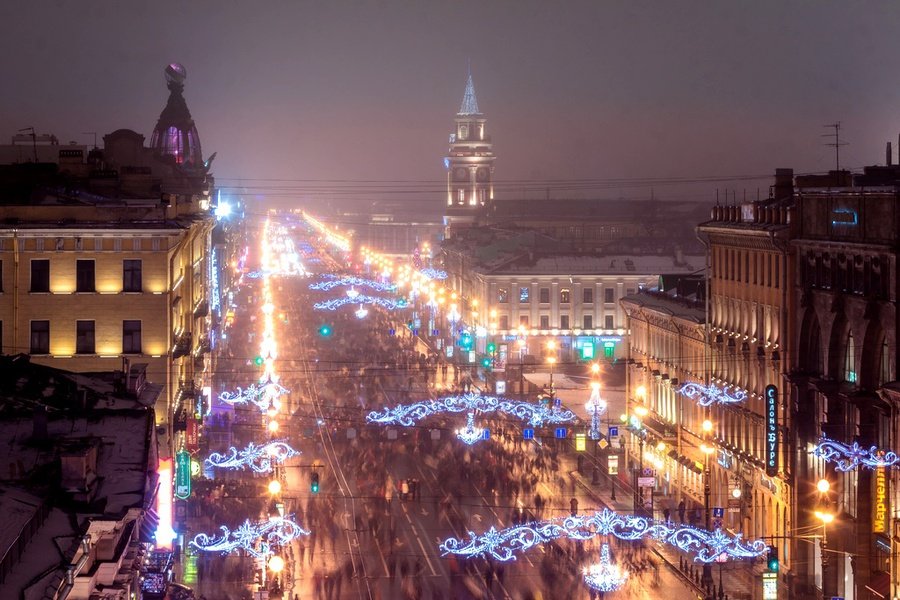 невский проспект в санкт петербурге фото