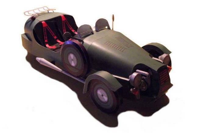 Модели Машин Из Бумаги