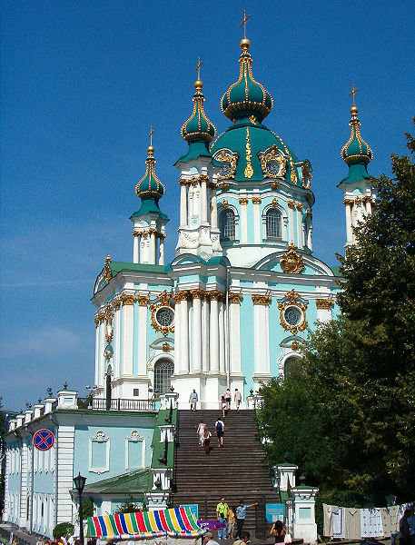 андреевская церковь фото