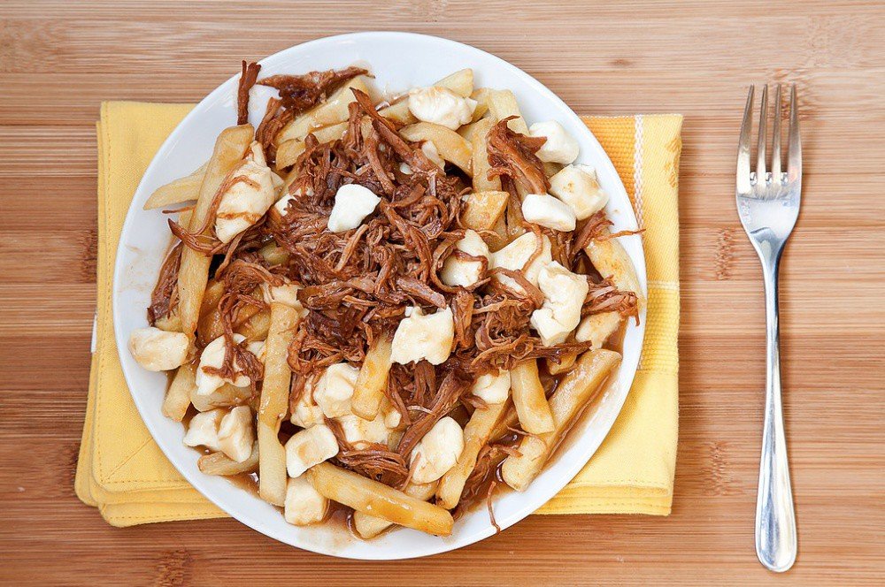 poutine блюдо канада фото