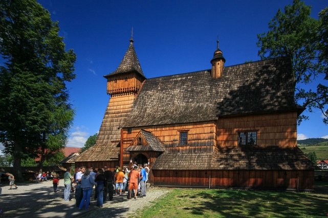 деревянные церкви в южной малой польше фото
