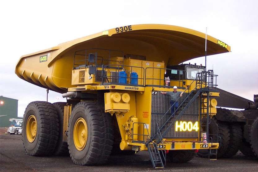 komatsu 930e фото