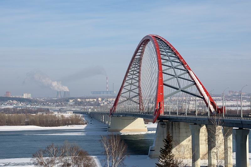 бугринский мост новосибирск фото
