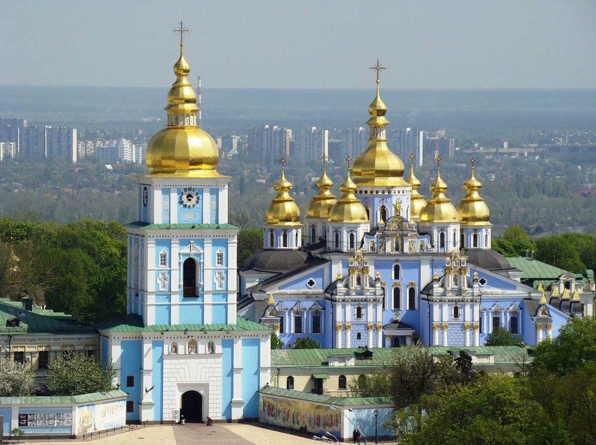 михайловский златоверхий собор, 1108-1113 гг., г.киев фото