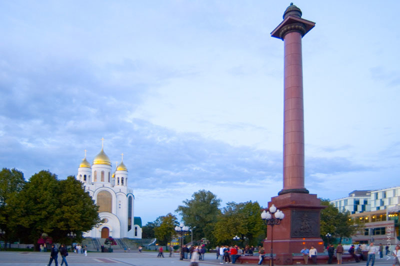 площадь победы в калининграде фото