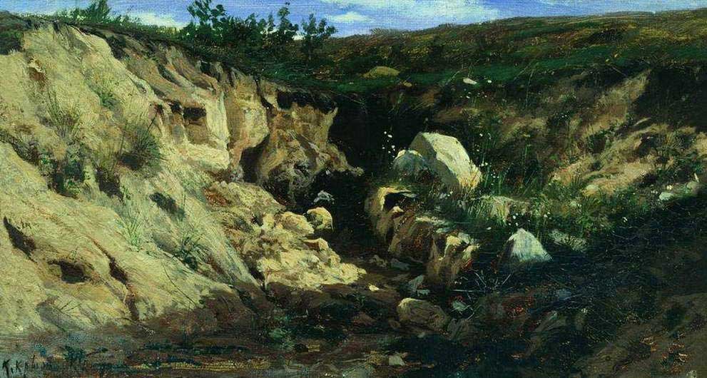 константин яковлевич крыжицкий (1858—1911) звенигород фото