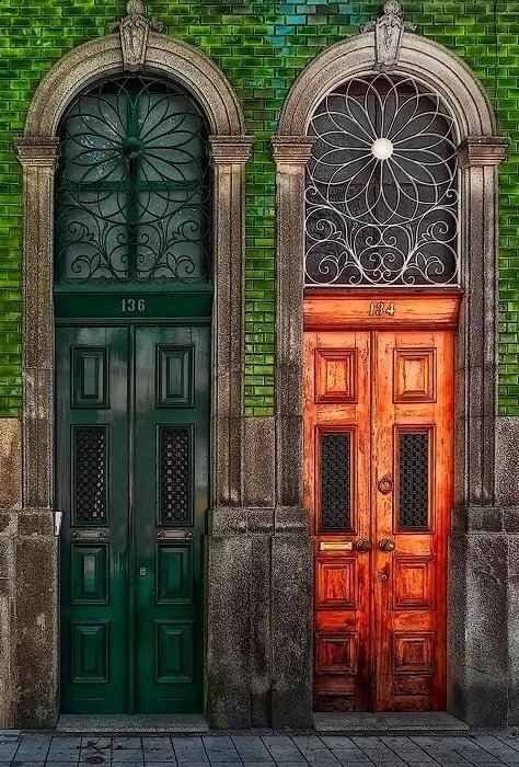 красивые двери фото