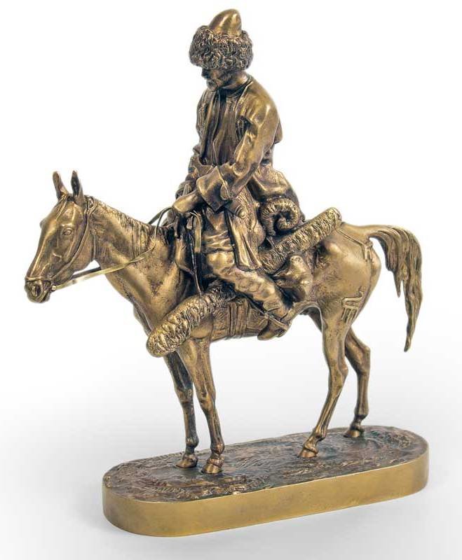 конник бронзовая статуэтка фото