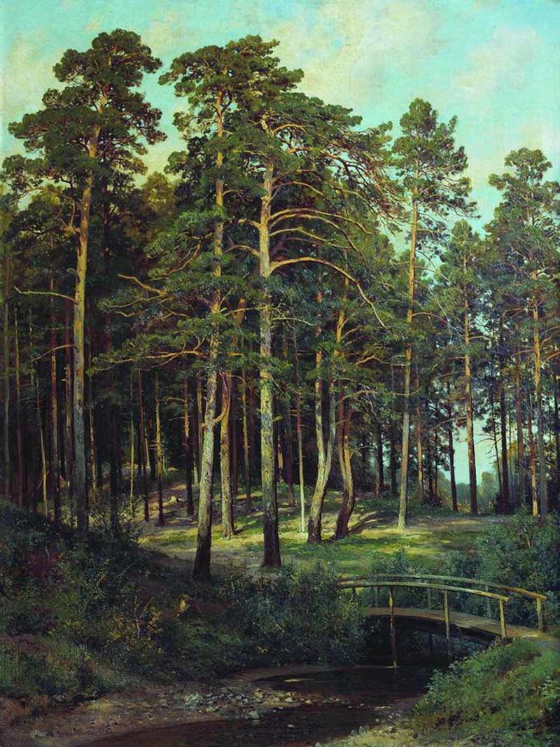 шишкин иван иванович корабельная роща фото