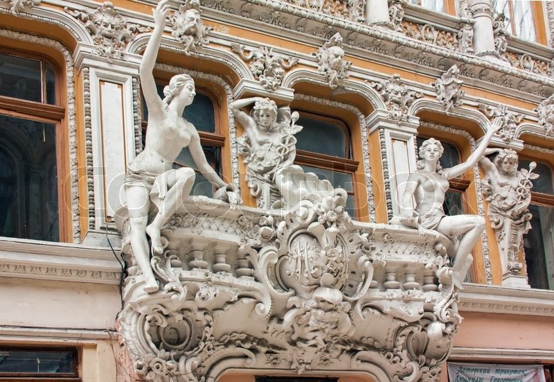 кариатиды в архитектуре барокко италия фото