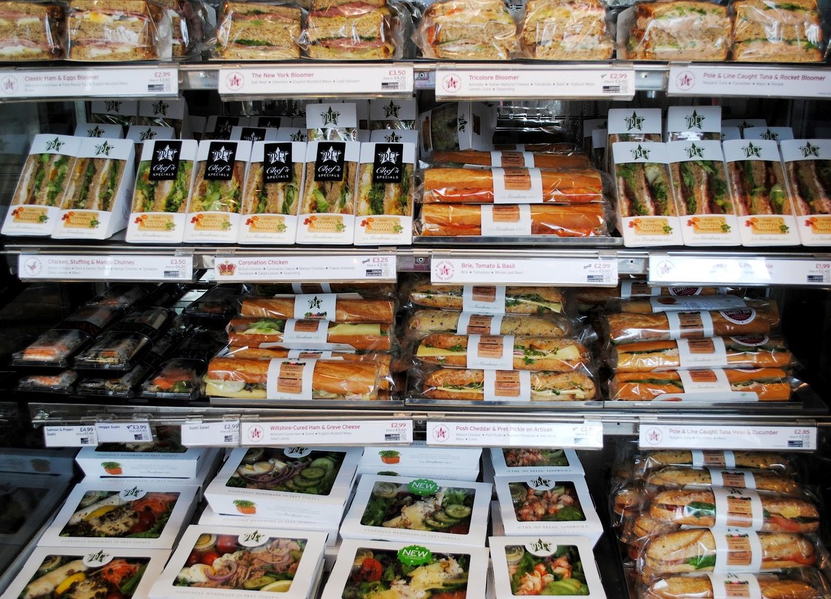 pret a manger (великобритания) фото