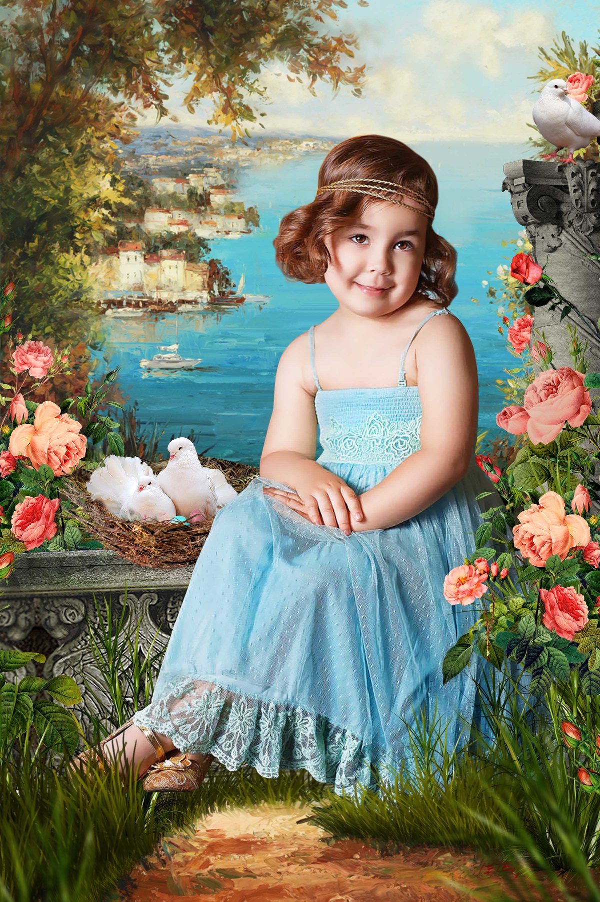 Картинка коллажа детского