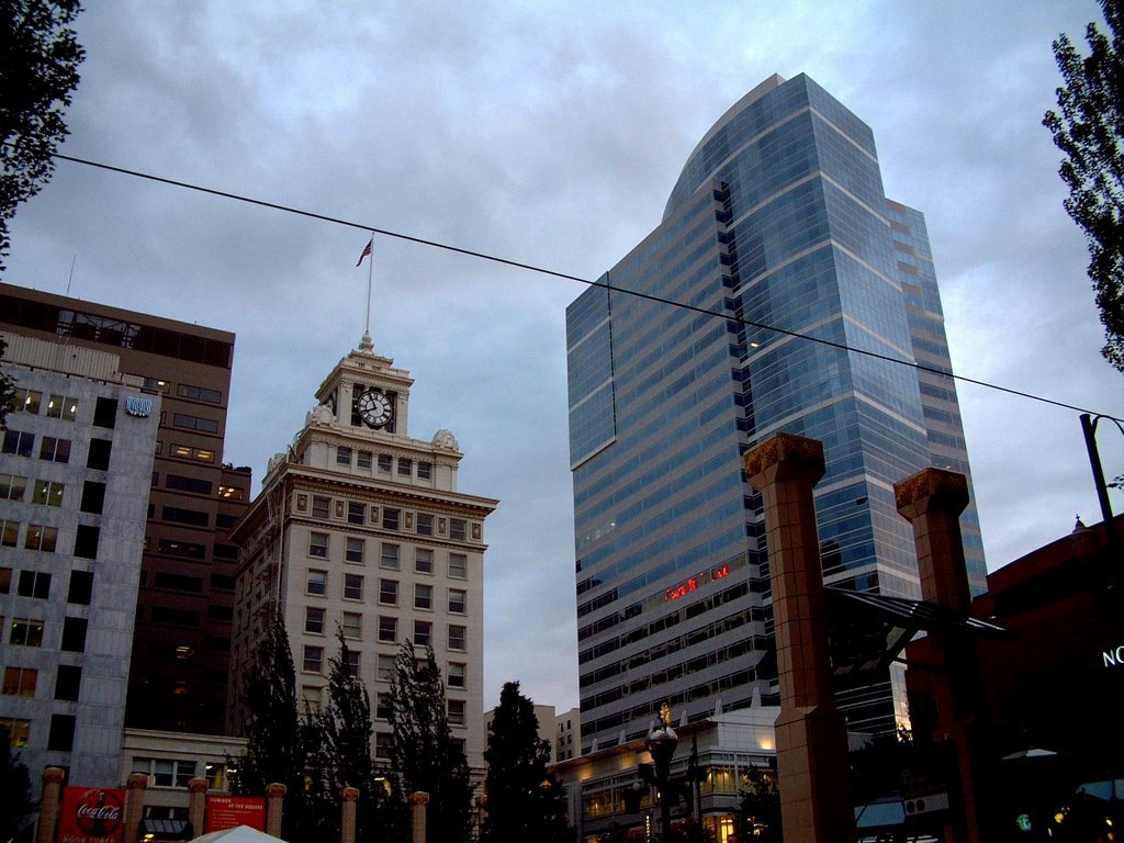 pioneer courthouse square фото
