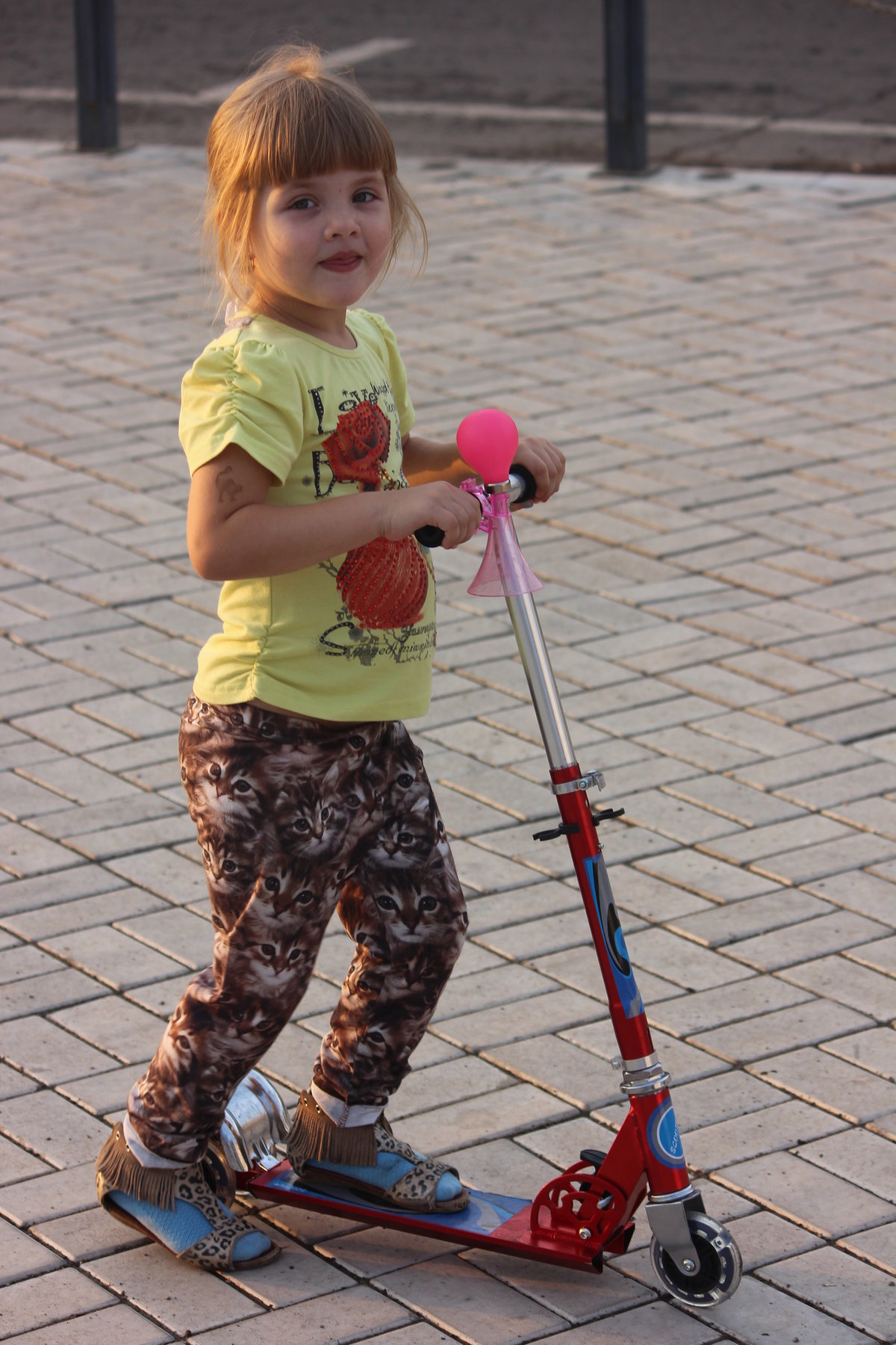 самокат детский rush action фото