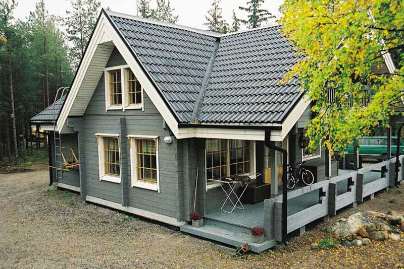 финские каркасные дома фото