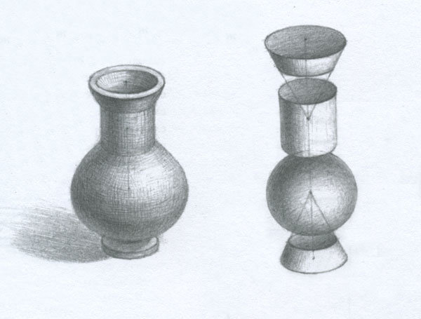 кувшин карандашом фото