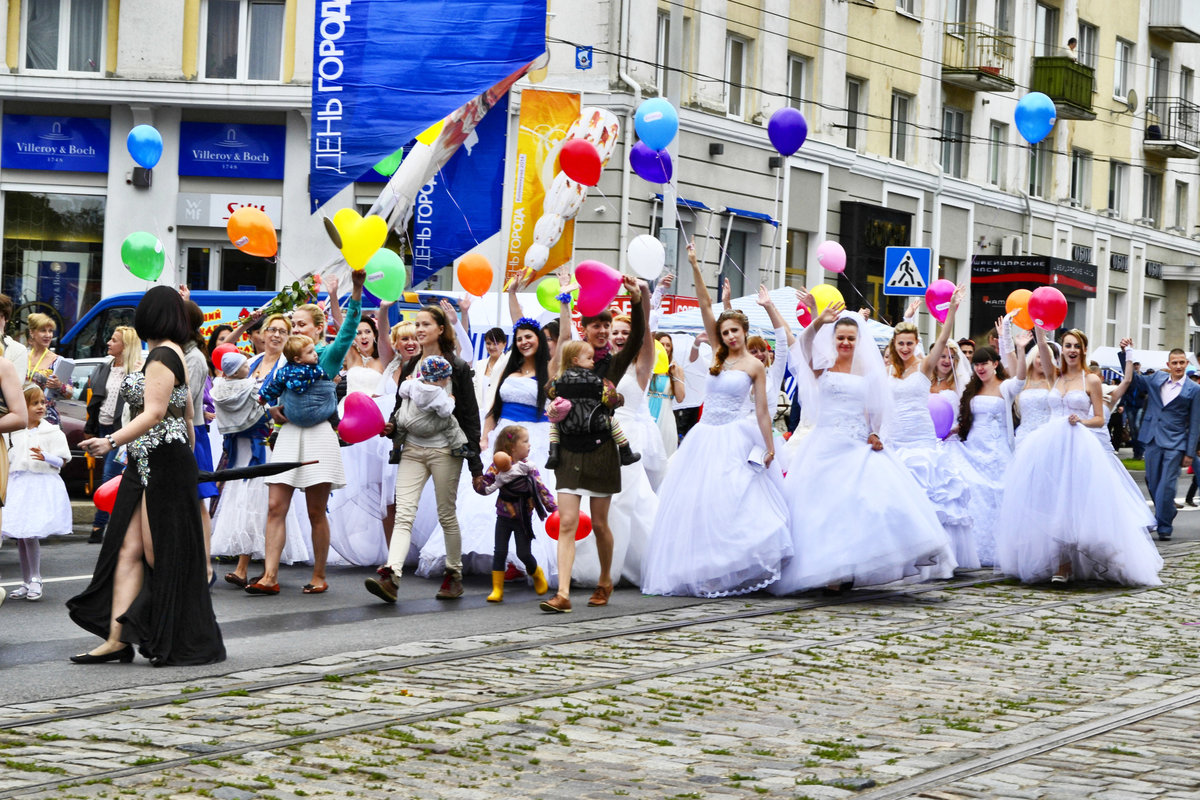 парад невест в краснодаре фото