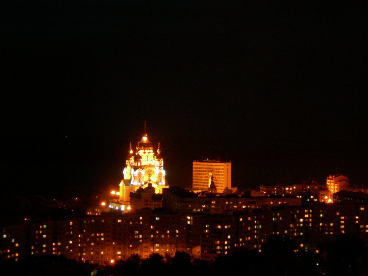 ночной хабаровск фото