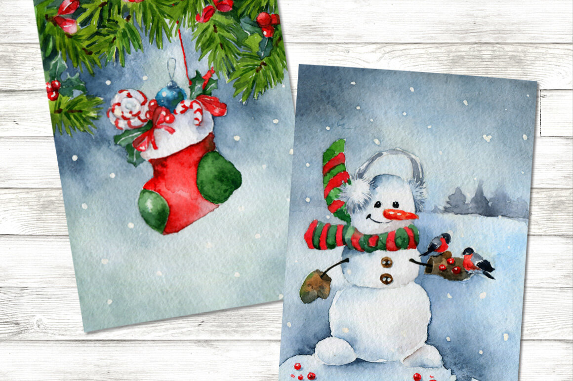 Нарисовать открытка на новый год своими руками