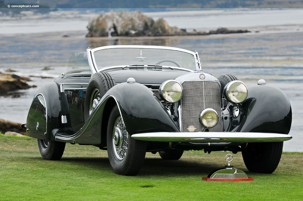 mercedes benz 540k 1939 фото